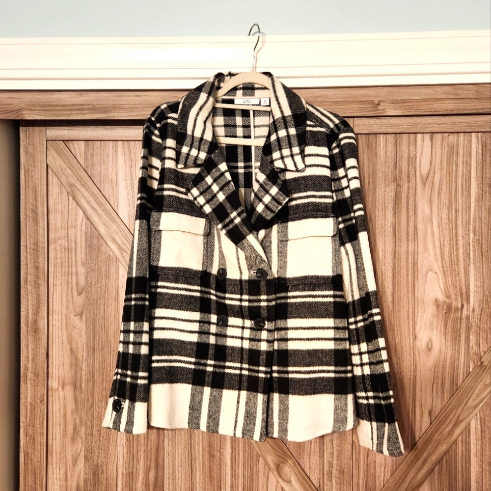 Brand New XL Lightweight Plaid Jacket